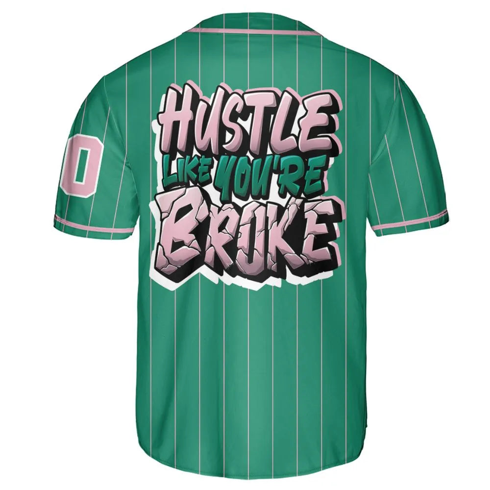 Dunk-Soft-Pink-Malachite-NastyJamz-Jersey-Match-Hustle-Like-Broke-Custom-Text