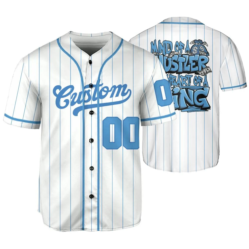 Univercitii-Carolina-Blue-17s-NastyJamz-Jersey-Match-Hustler-Heart-King-Custom-Text