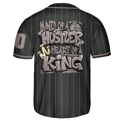 Black-Violet-Ore-3s-NastyJamz-Jersey-Match-Hustler-Heart-King-Custom-Text