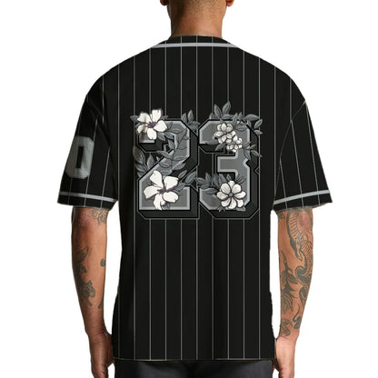 Wolf-Grey-12s-NastyJamz-Jersey-Match-23-Floral-Custom-Text