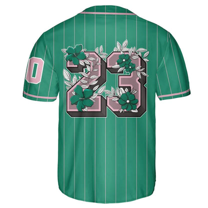 Dunk-Soft-Pink-Malachite-NastyJamz-Jersey-Match-23-Floral-Custom-Text