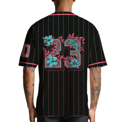 VaporMax-South-Beach-NastyJamz-Jersey-Match-23-Floral-Custom-Text