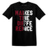 High-White-Team-Red-1s-NastyJamz-T-Shirt-Match-Money-Makes-Difference