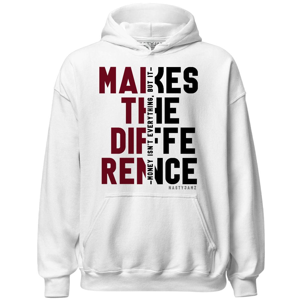 High-White-Team-Red-1s-NastyJamz-Hoodie-Match-Money-Makes-Difference
