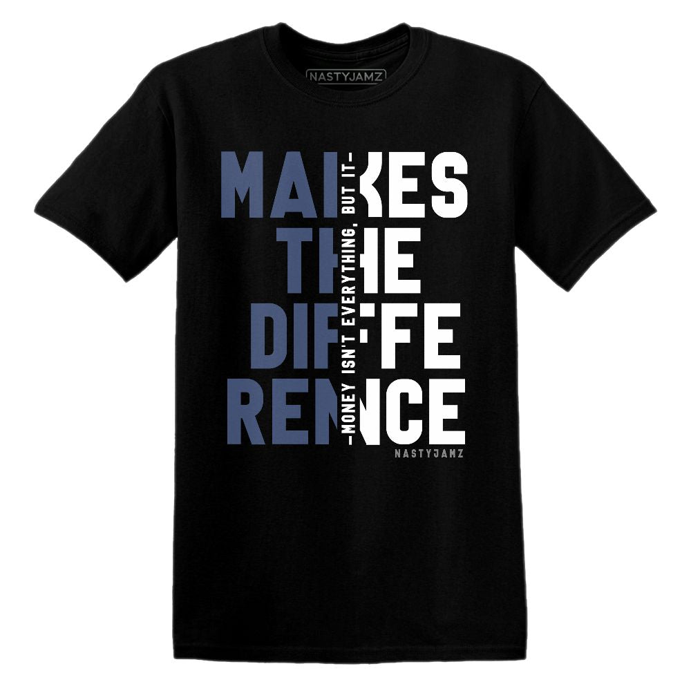 Low-Diffused-Blue-11s-NastyJamz-T-Shirt-Match-Money-Makes-Difference