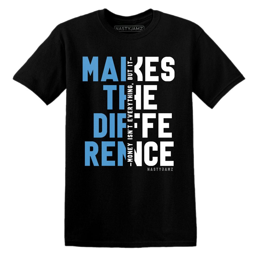 Univercitii-Carolina-Blue-17s-NastyJamz-T-Shirt-Match-Money-Makes-Difference