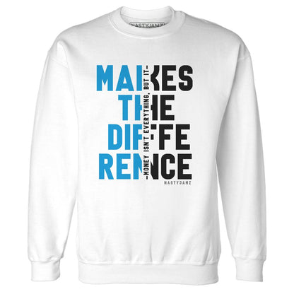 Powder-Blue-9s-NastyJamz-Sweatshirt-Match-Money-Makes-Difference