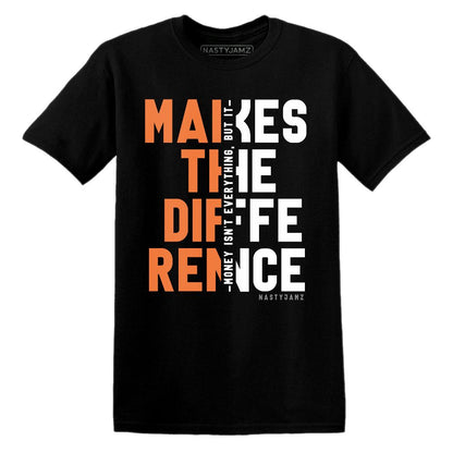 AM-TW-White-Orange-NastyJamz-T-Shirt-Match-Money-Makes-Difference