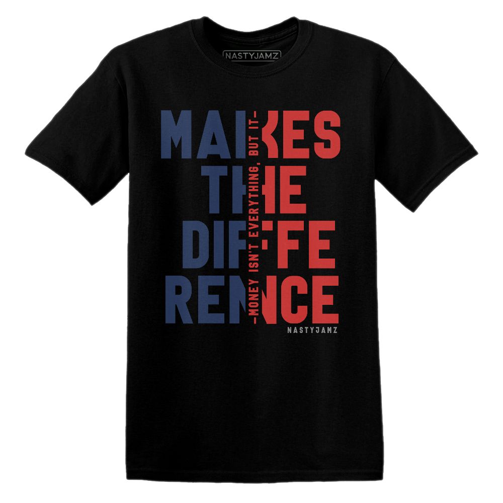 VaporMax-Gold-Navy-Midnight-NastyJamz-T-Shirt-Match-Money-Makes-Difference