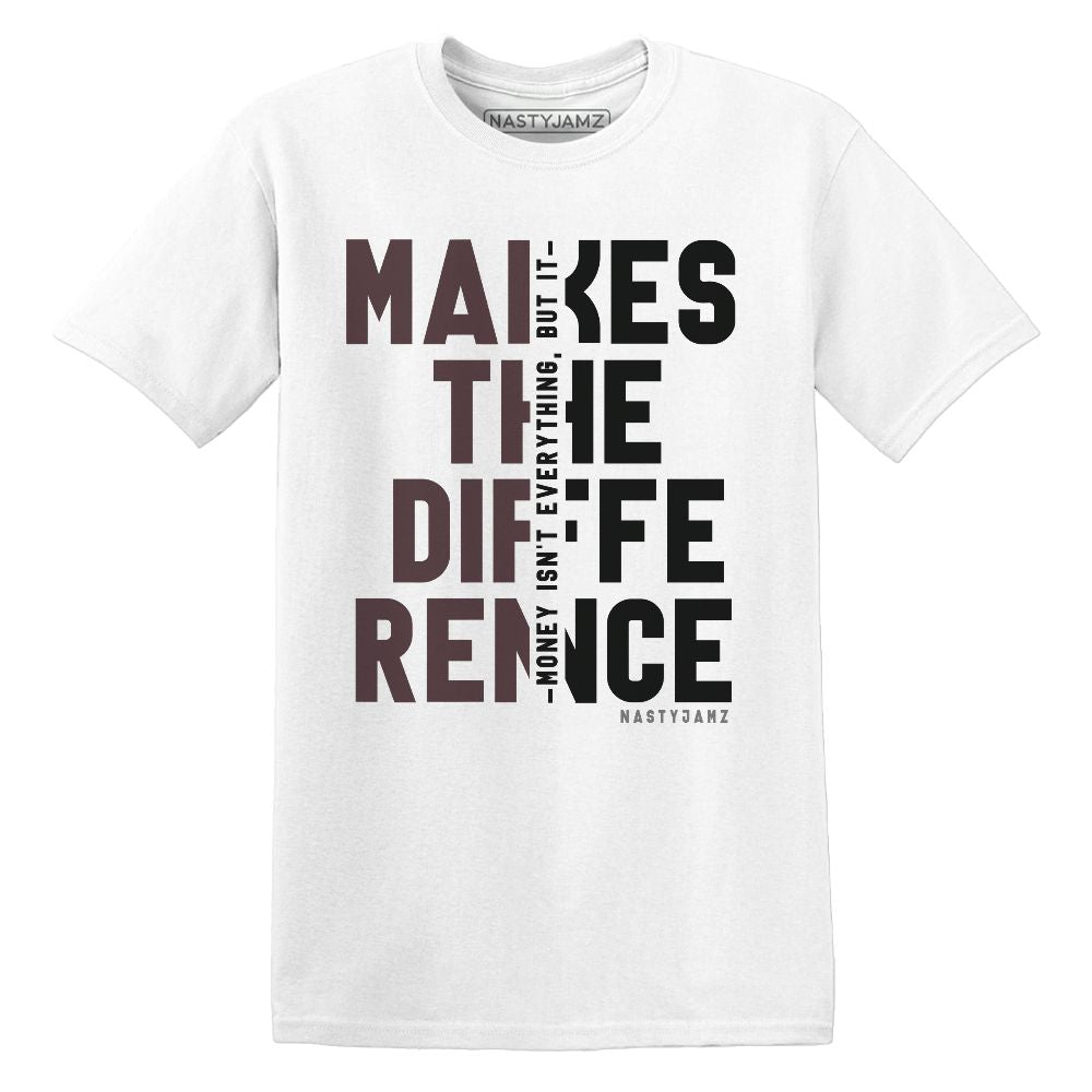 Burgundy-Crush-3s-NastyJamz-T-Shirt-Match-Money-Makes-Difference