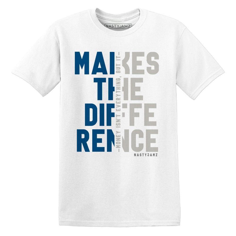 Industrial-Blue-4s-NastyJamz-T-Shirt-Match-Money-Makes-Difference