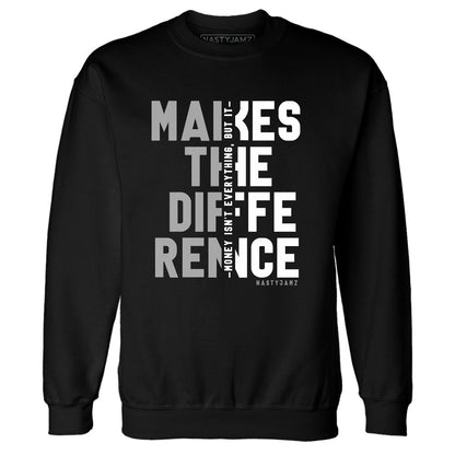 White-Thunder-4s-NastyJamz-Sweatshirt-Match-Money-Makes-Difference