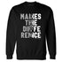 White-Thunder-4s-NastyJamz-Sweatshirt-Match-Money-Makes-Difference