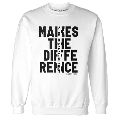 White-Thunder-4s-NastyJamz-Sweatshirt-Match-Money-Makes-Difference