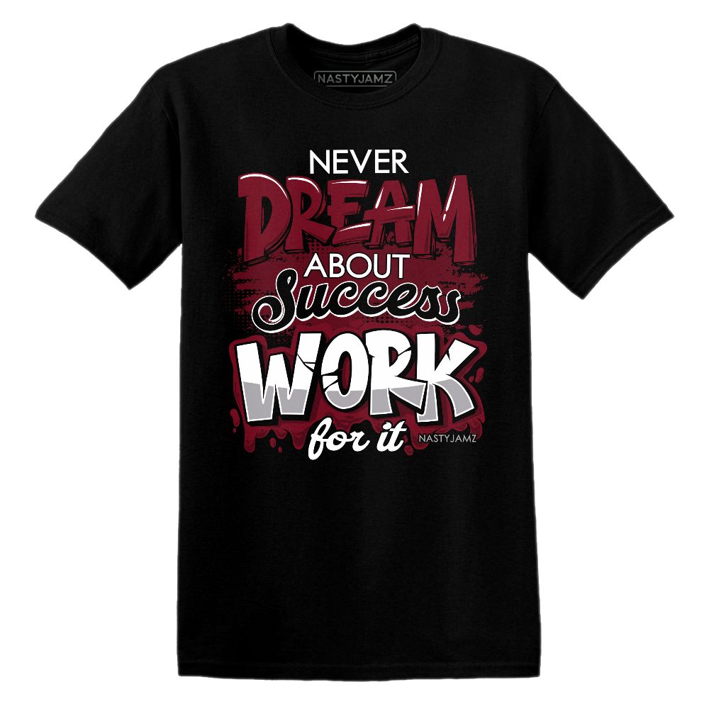 White-Team-Red-1s-NastyJamz-T-Shirt-Match-Work-For-Dream