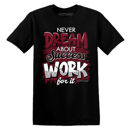 White-Team-Red-1s-NastyJamz-T-Shirt-Match-Work-For-Dream