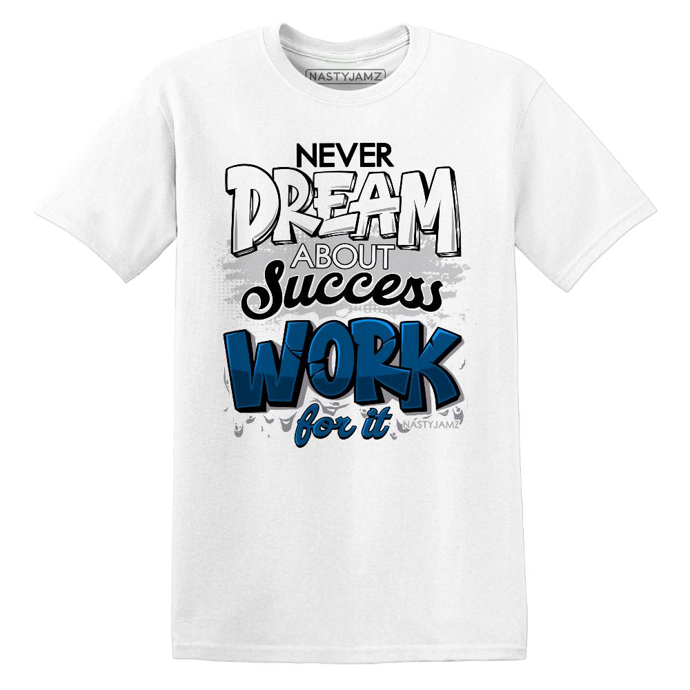 Industrial-Blue-4s-NastyJamz-T-Shirt-Match-Work-For-Dream