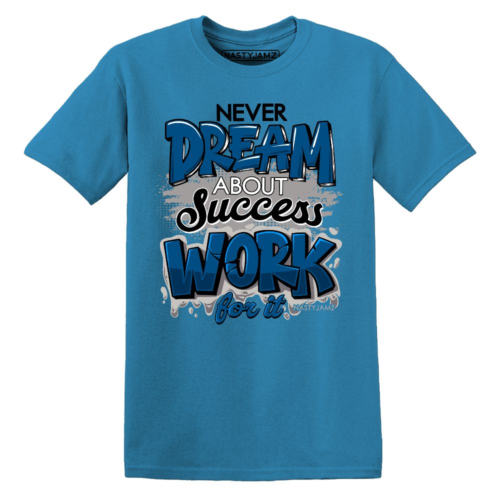 Industrial-Blue-4s-NastyJamz-Premium-T-Shirt-Match-Work-For-Dream