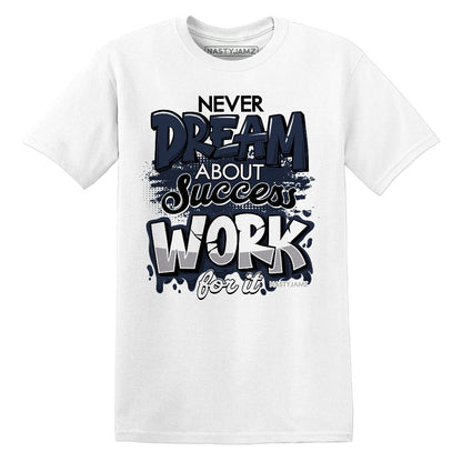 White-Navy-6s-NastyJamz-T-Shirt-Match-Work-For-Dream