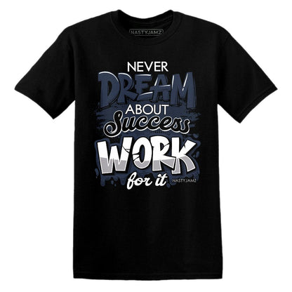 White-Navy-6s-NastyJamz-T-Shirt-Match-Work-For-Dream
