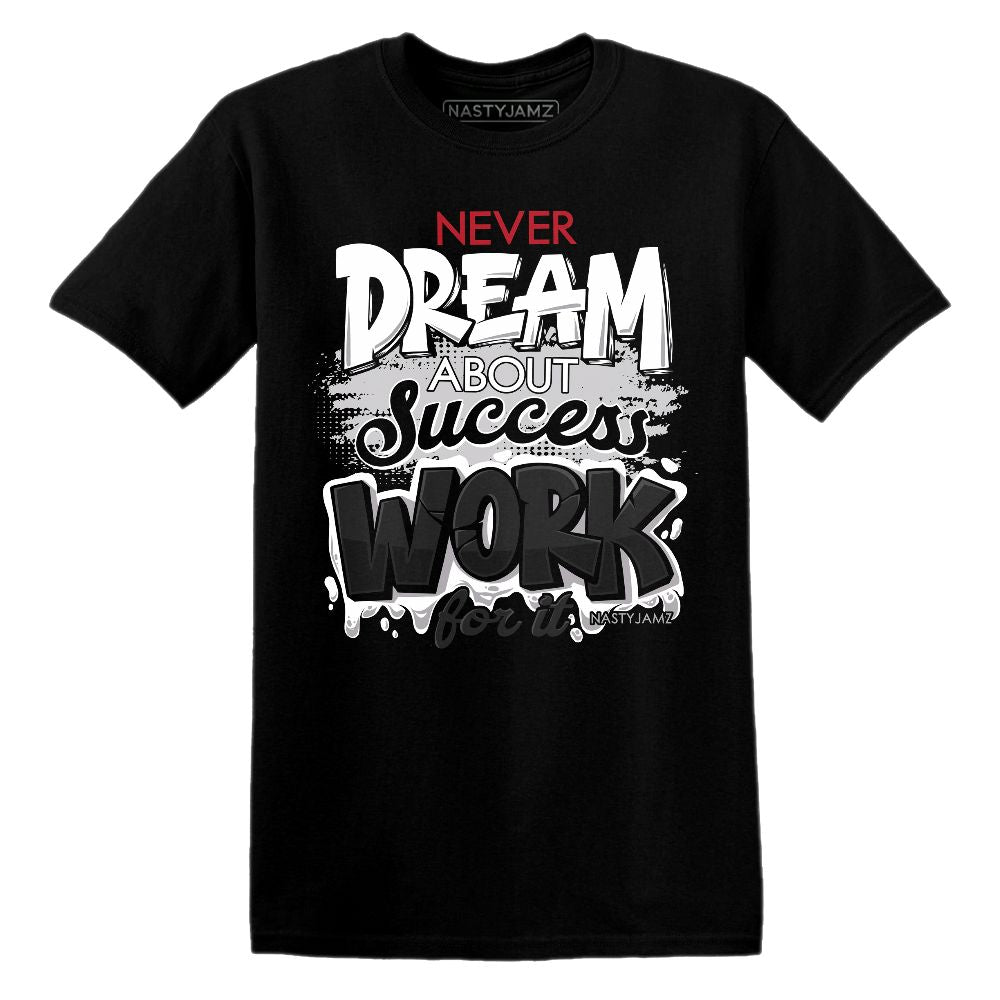 Work For Dream.AJ 14 Black Toe.NastyJamz Website T-Shirt 2D