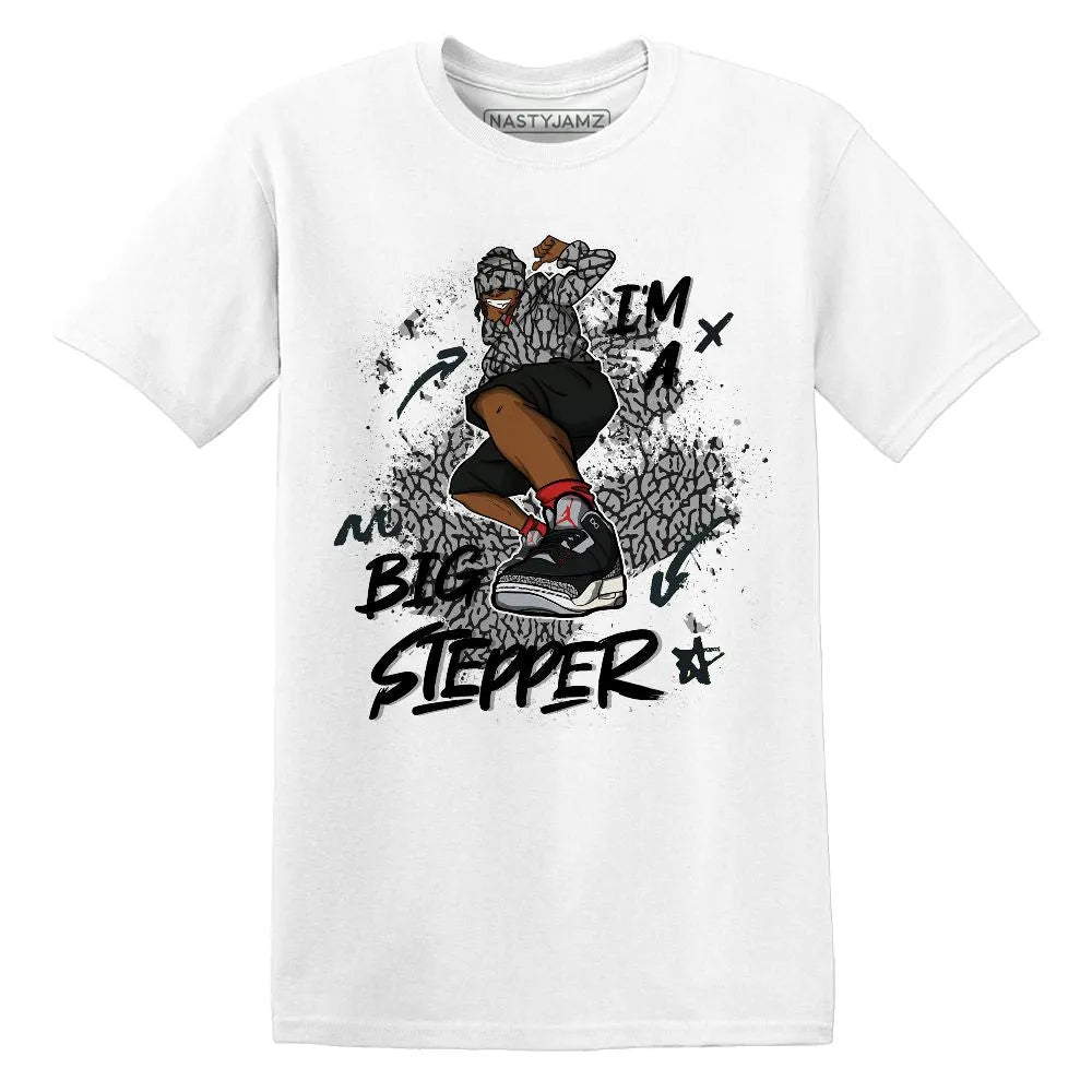 Black-Cement-3s-NastyJamz-T-Shirt-Match-Big-Stepper