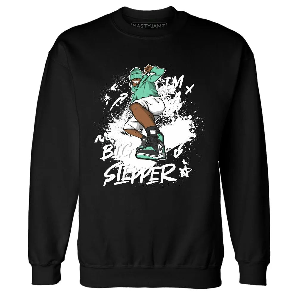 High-OG-Green-Glow-1s-NastyJamz-Sweatshirt-Match-Big-Stepper