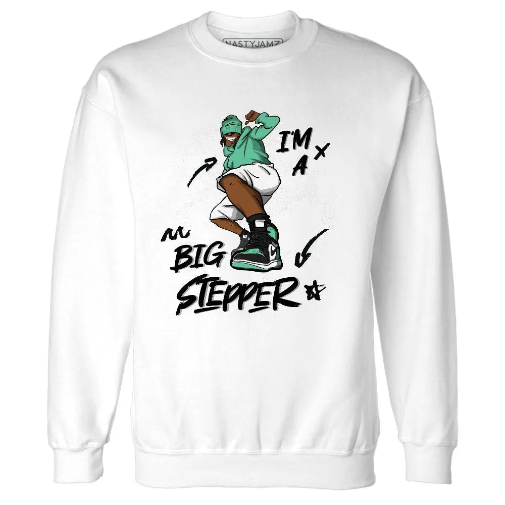 High-OG-Green-Glow-1s-NastyJamz-Sweatshirt-Match-Big-Stepper