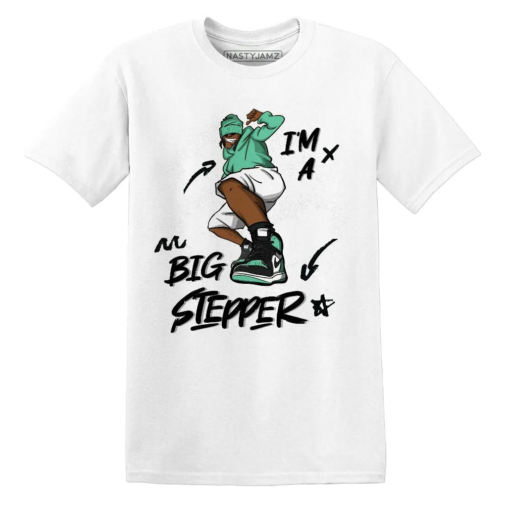 High-OG-Green-Glow-1s-NastyJamz-T-Shirt-Match-Big-Stepper