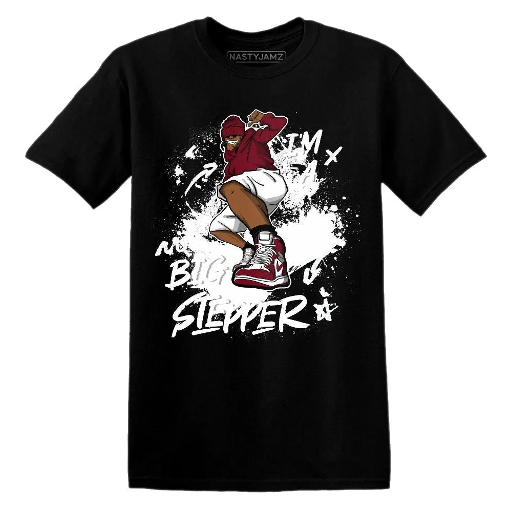High-White-Team-Red-1s-NastyJamz-T-Shirt-Match-Big-Stepper