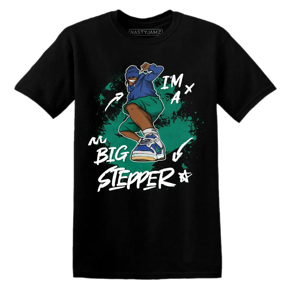 Dunk-Royal-Malachite-NastyJamz-T-Shirt-Match-Big-Stepper