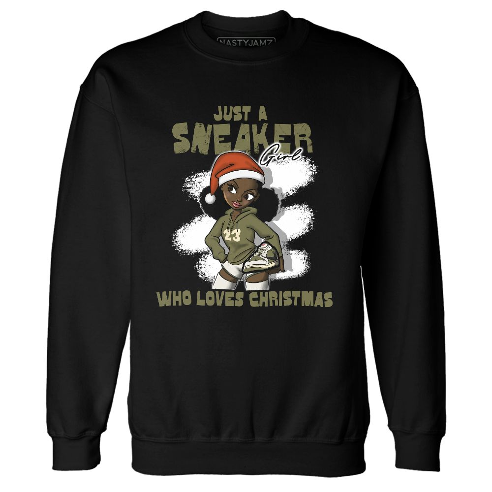 Medium-Olive-1s-NastyJamz-Sweatshirt-Match-Xmas-Sneaker-Girl