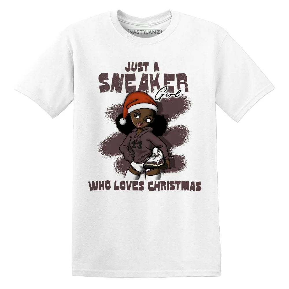 Burgundy-Crush-3s-NastyJamz-T-Shirt-Match-Xmas-Sneaker-Girl