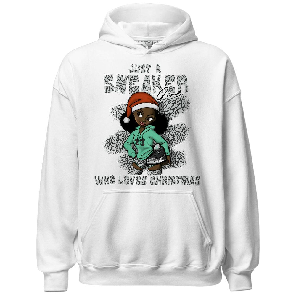 Green-Glow-3s-NastyJamz-Hoodie-Match-Xmas-Sneaker-Girl