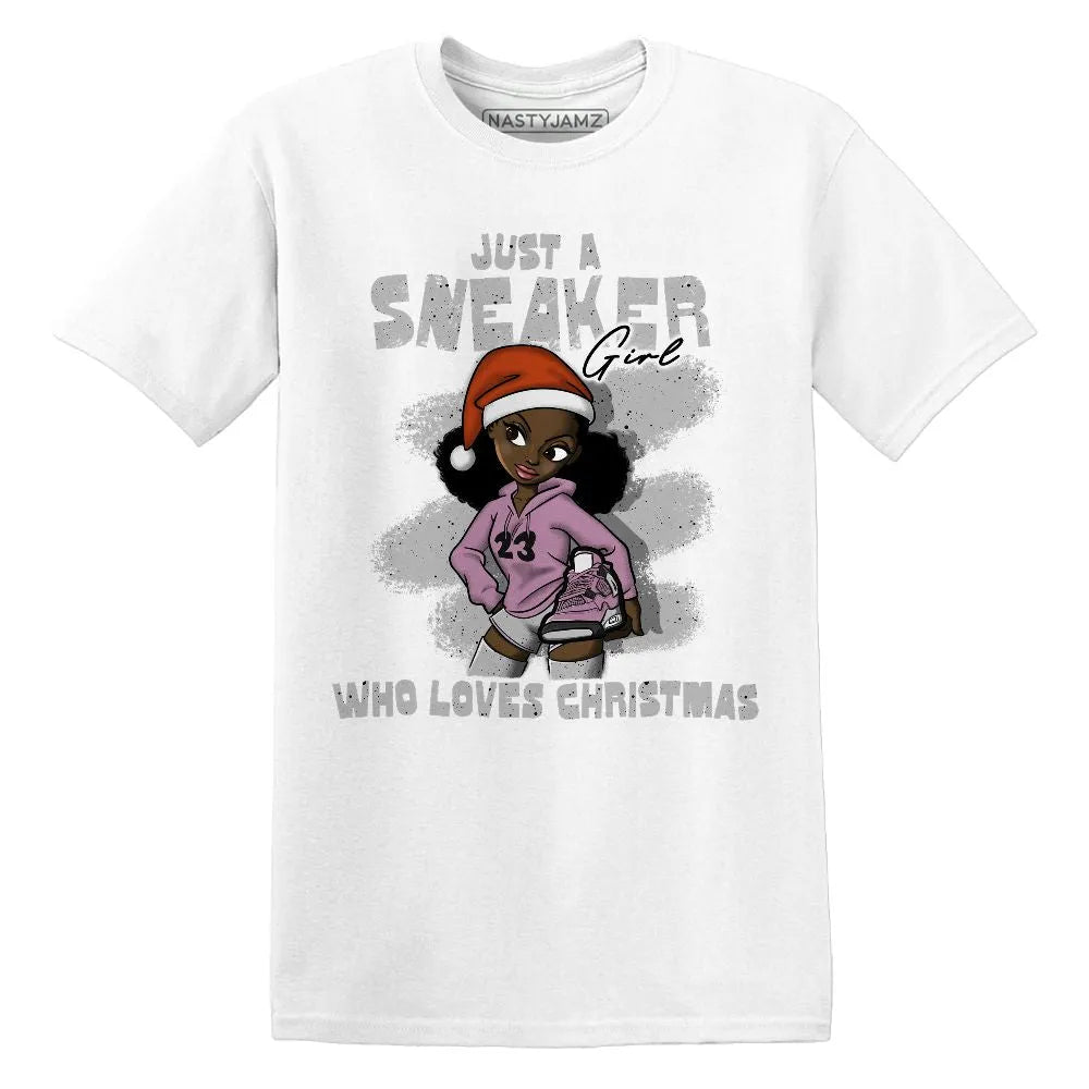 Orchid-Neutral-Grey-Black-White-4s-NastyJamz-T-Shirt-Match-Xmas-Sneaker-Girl