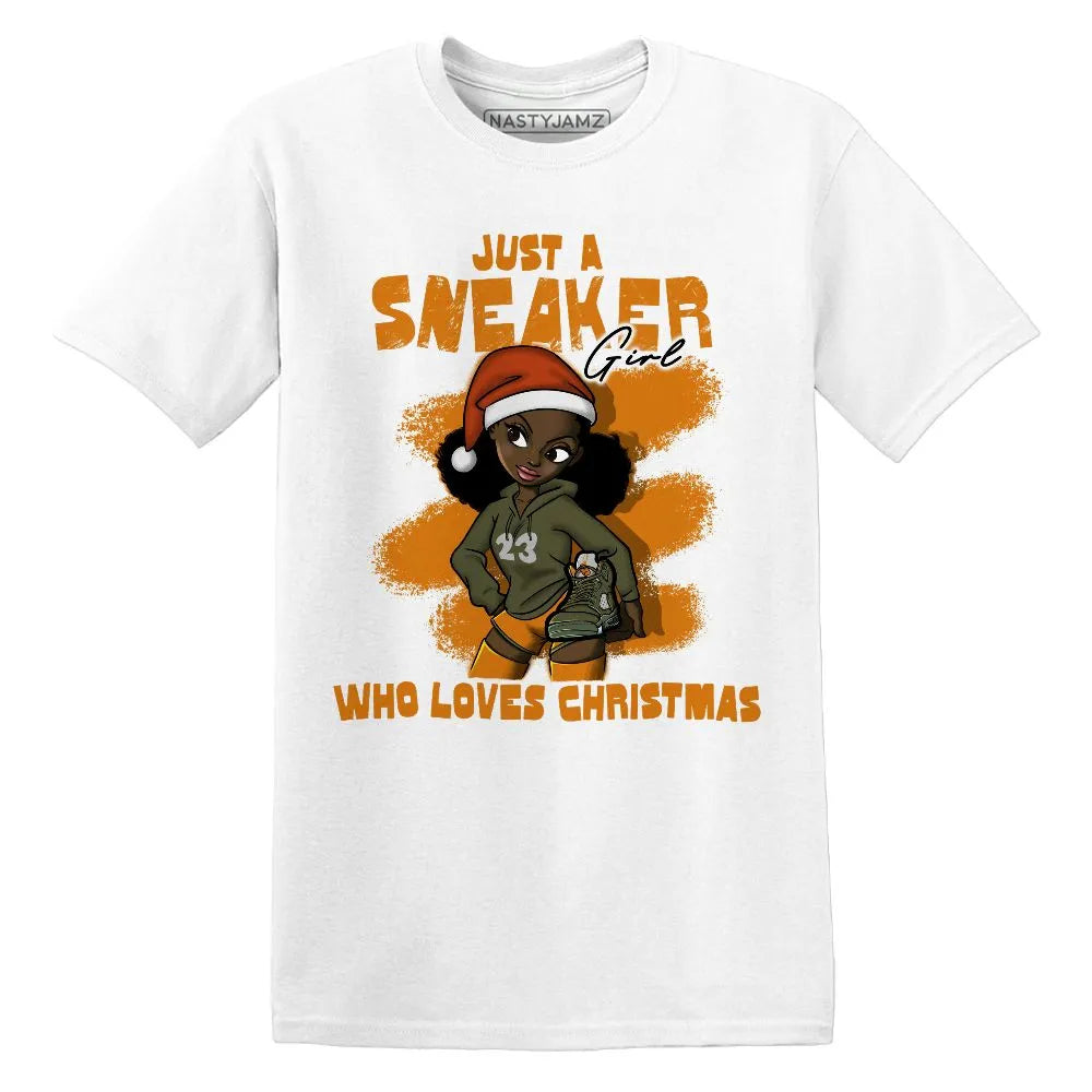 Olive-5s-NastyJamz-T-Shirt-Match-Xmas-Sneaker-Girl