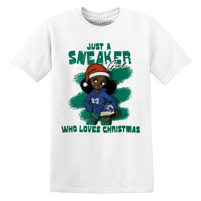 Dunk-Royal-Malachite-NastyJamz-T-Shirt-Match-Xmas-Sneaker-Girl