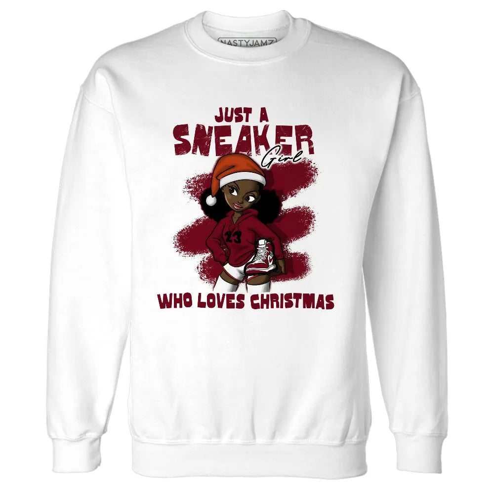 High-White-Team-Red-1s-NastyJamz-Sweatshirt-Match-Xmas-Sneaker-Girl