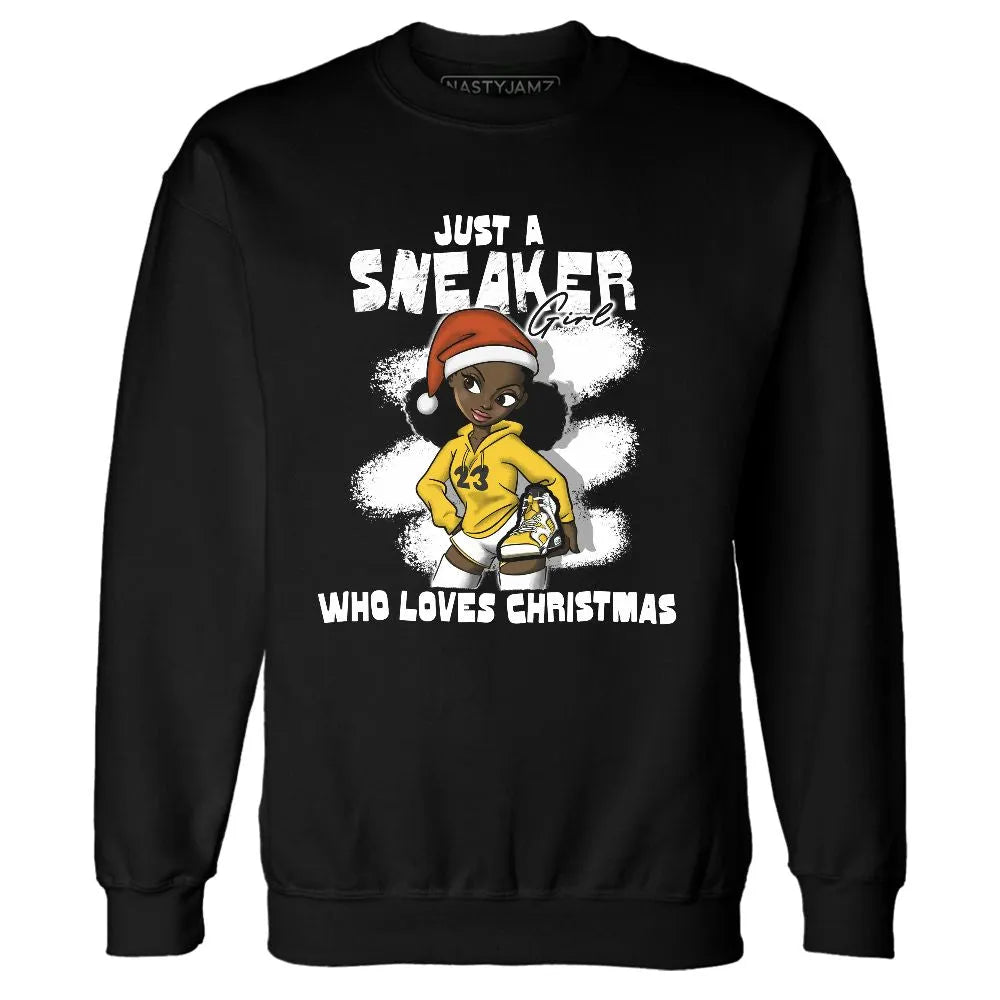 Yellow-Ochre-6s-NastyJamz-Sweatshirt-Match-Xmas-Sneaker-Girl