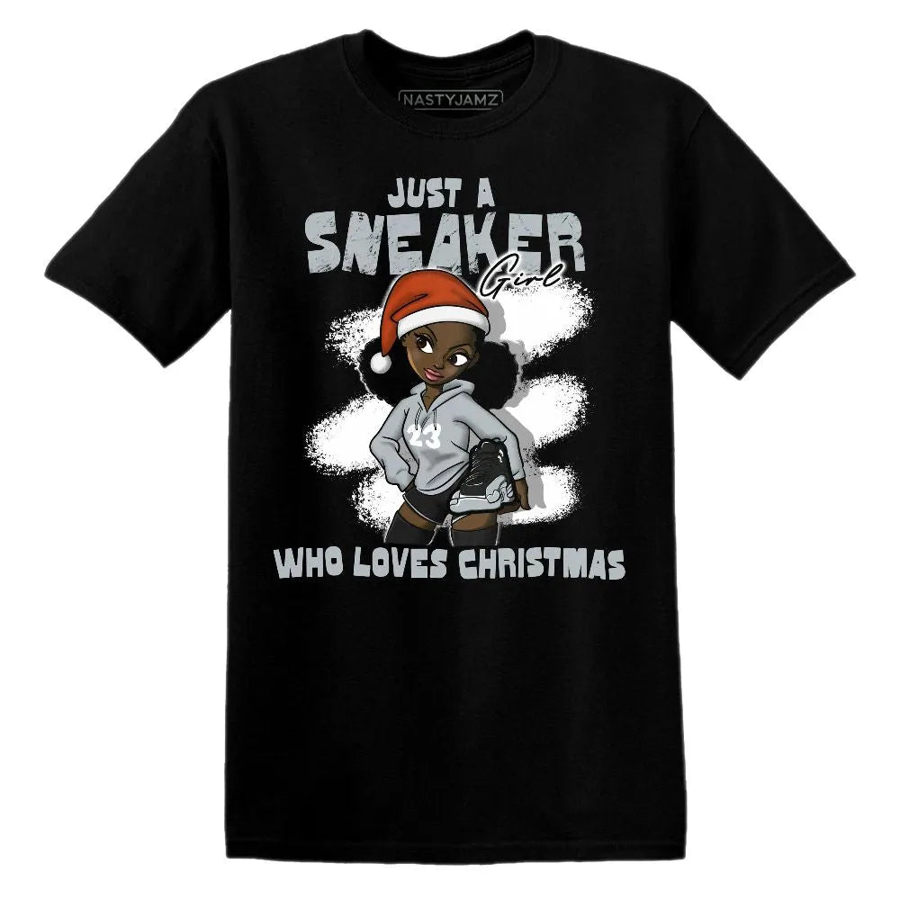 Wolf-Grey-12s-NastyJamz-T-Shirt-Match-Xmas-Sneaker-Girl