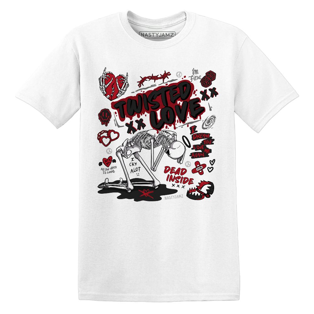 Twisted Love.AJ 14 Black Toe.NastyJamz Website T-Shirt 2D