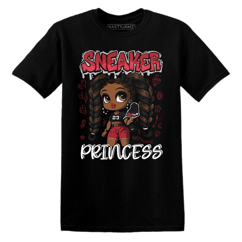 Sneaker Princess.AJ 11 Bred Velvet.NastyJamz Website T-Shirt 2D