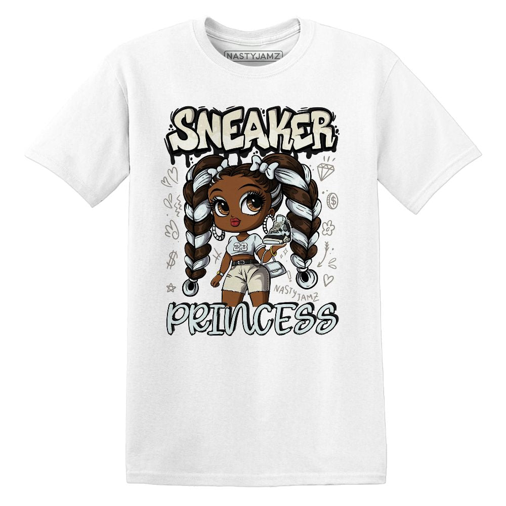 Sneaker Princess.AJ 4 Pure Platinum.NastyJamz Website T-Shirt 2D