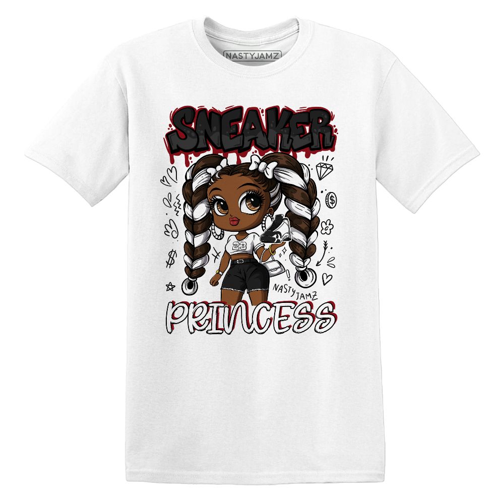 Sneaker Princess.AJ 14 Black Toe.NastyJamz Website T-Shirt 2D