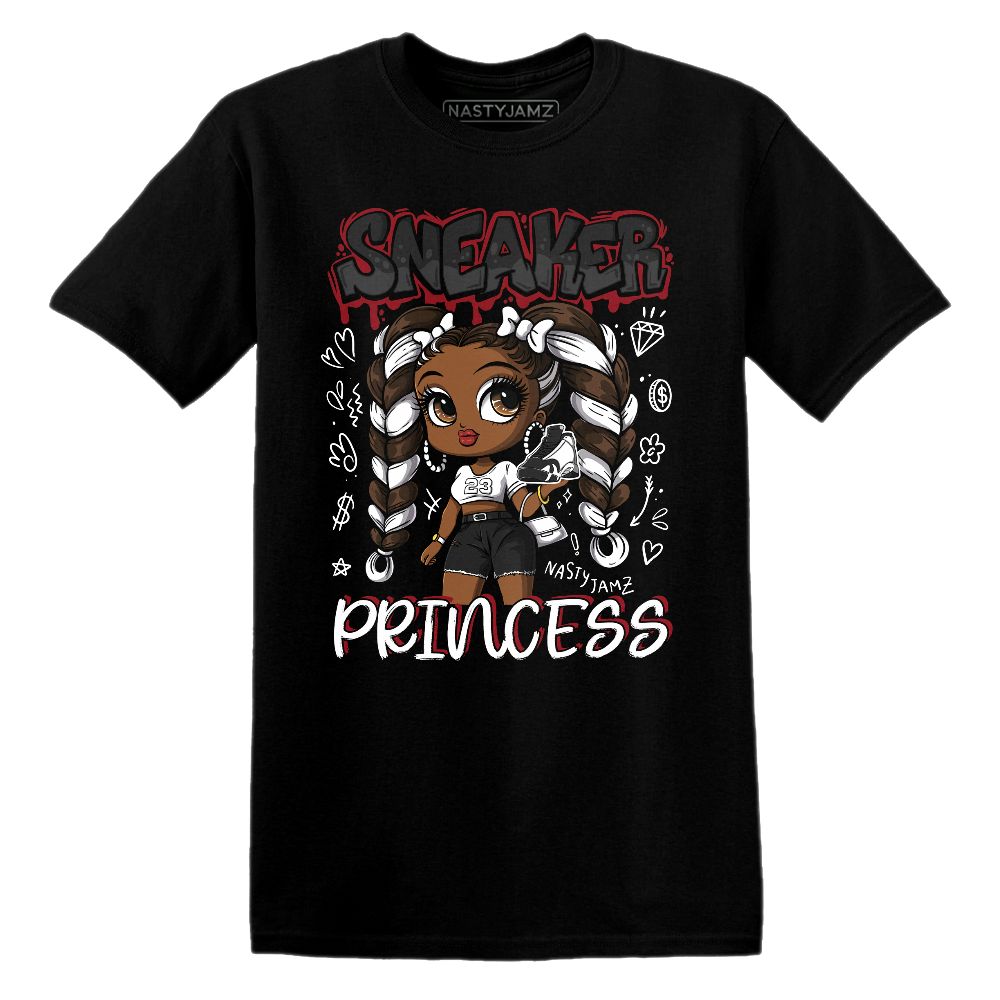 Sneaker Princess.AJ 14 Black Toe.NastyJamz Website T-Shirt 2D