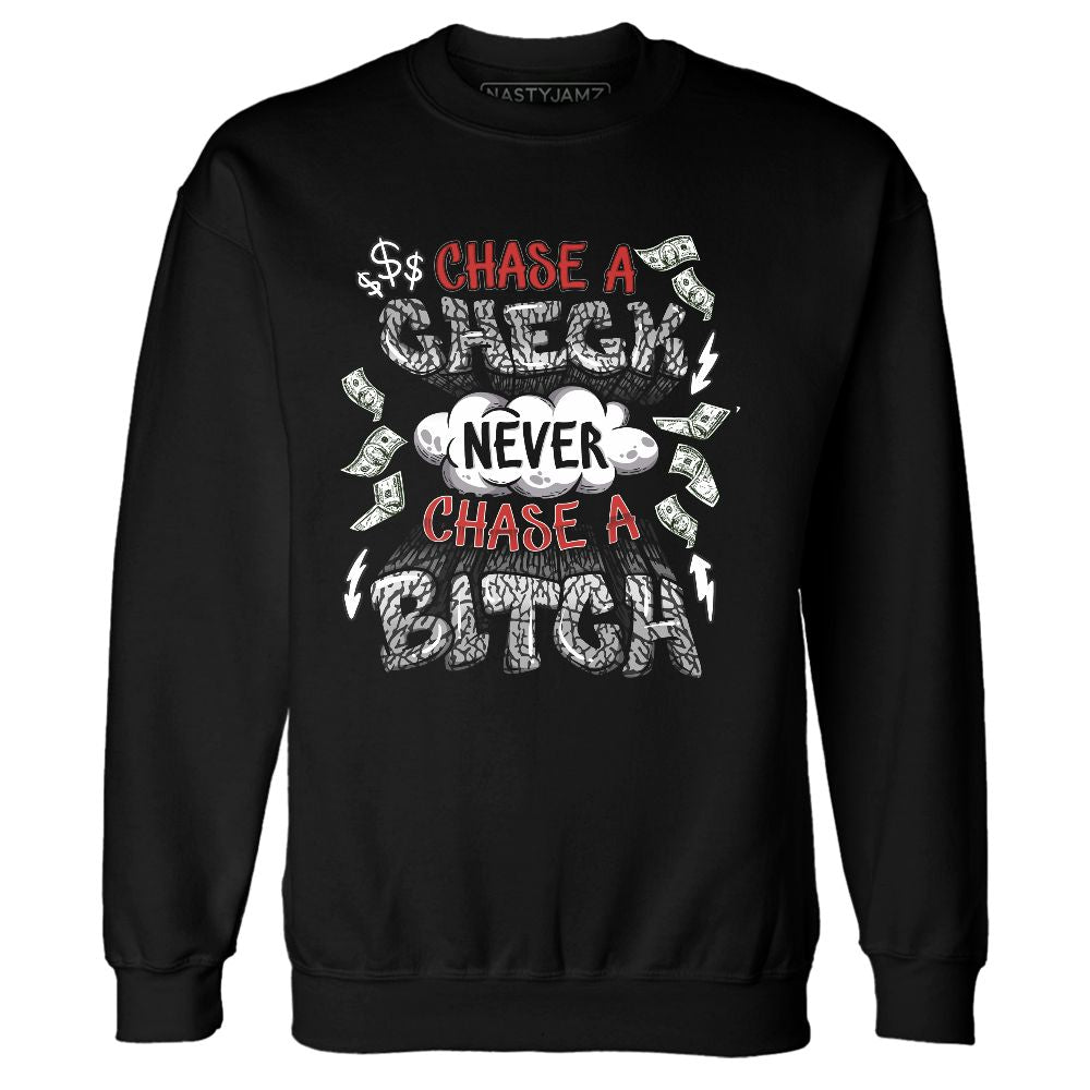 Black-Cement-3s-NastyJamz-Sweatshirt-Match-Chase-A-Check