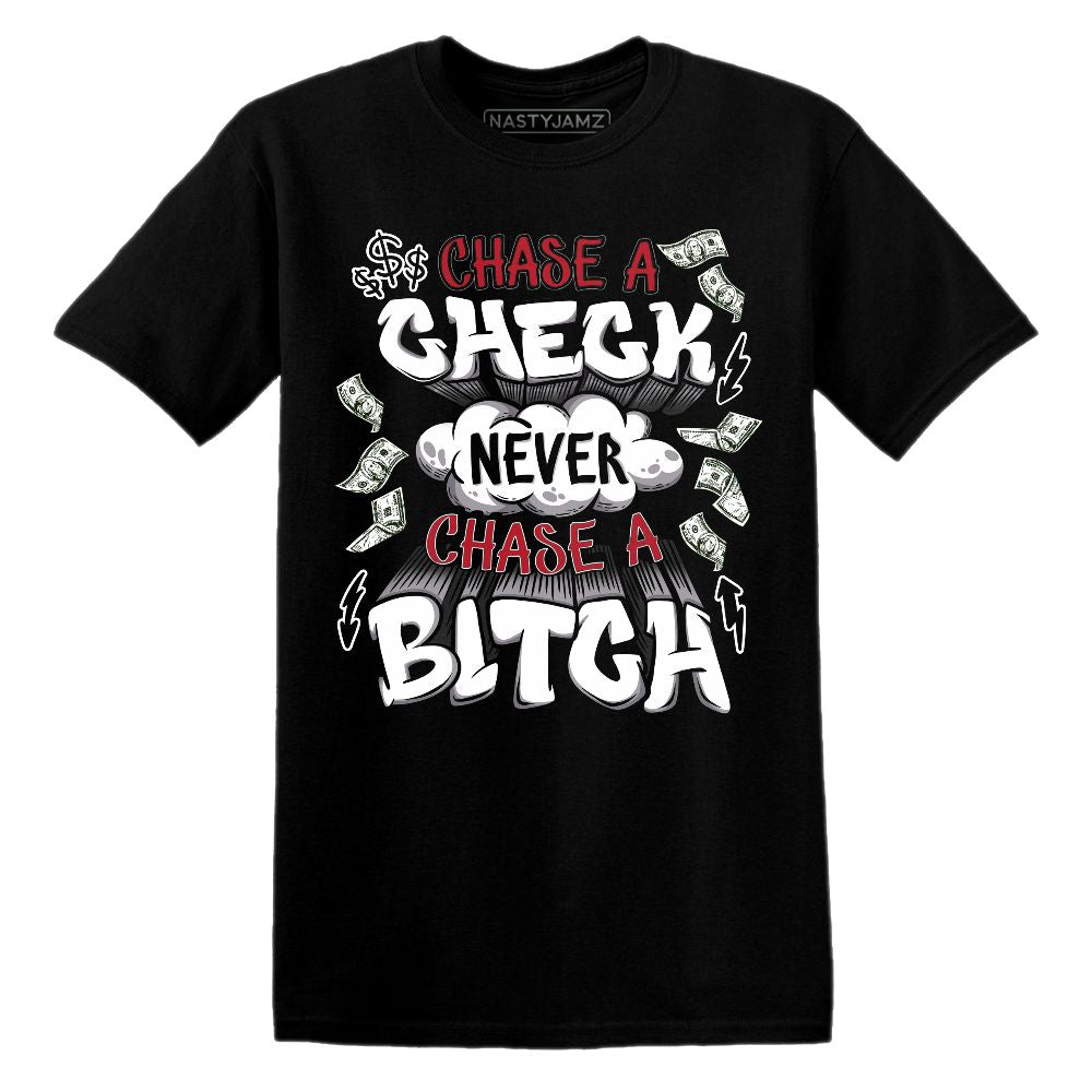 Chase A Check.AJ 14 Black Toe.NastyJamz Website T-Shirt 2D