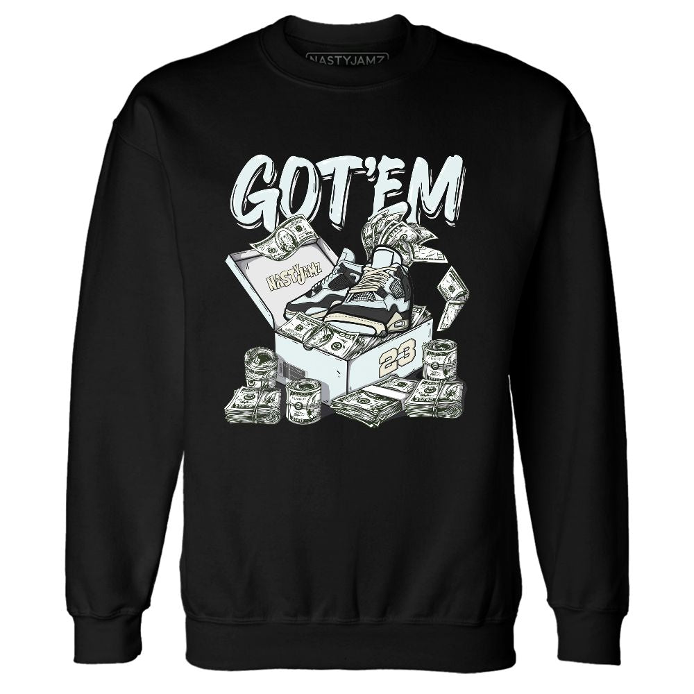 Pure-Platinum-4s-NastyJamz-Sweatshirt-Match-Dollar-Sneaker-Box