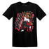 Bruh We Back Girl.AJ 14 Black Toe.NastyJamz Website T-Shirt 2D