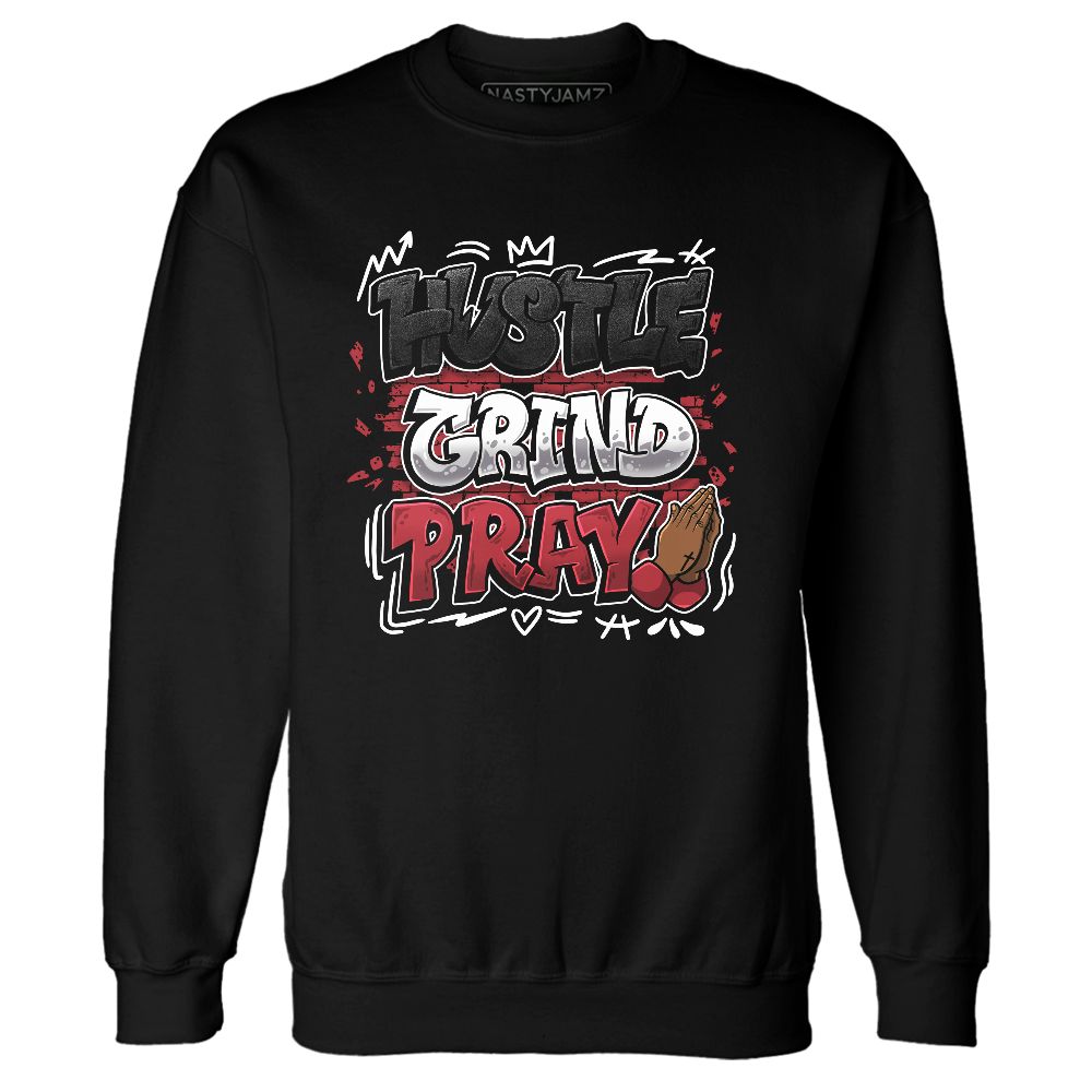 Bred-Velvet-11s-NastyJamz-Sweatshirt-Match-Hustle-Grind-Pray